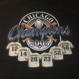 RARE Vintage Chicago White Sox Champions 2005 Shirt